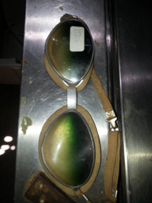 old aircraft goggles