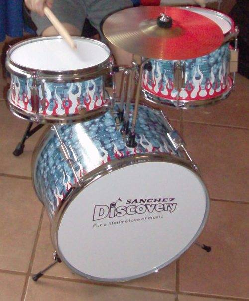 USED - Sanchez Discovery 5-piece Children's Drum Set  - No Box