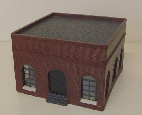 Buildings - Handcrafted Resin - Office Block - 00 Scale
