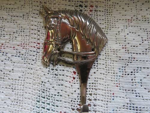 A Beautiful Brass Horse Hook