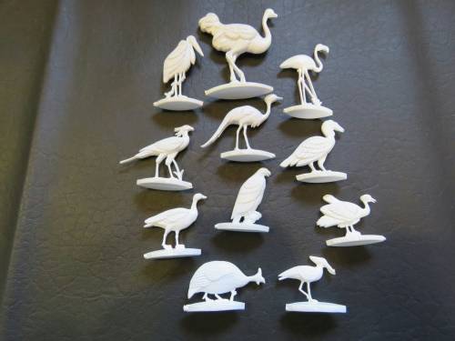 11 Vintage FANTA Birds as one lot