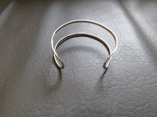 Lovely Sterling Silver Cuff Bangle
