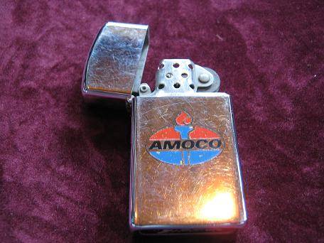 OLD AMOCO ZIPPO LIGHTER