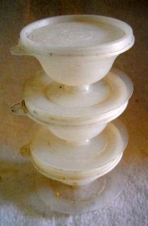 TUPPERWARE CONAINERS 3 ONLY