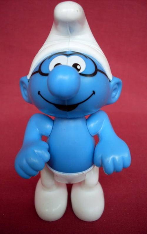 MC DONALDS SMURF HEIGHT 10CM