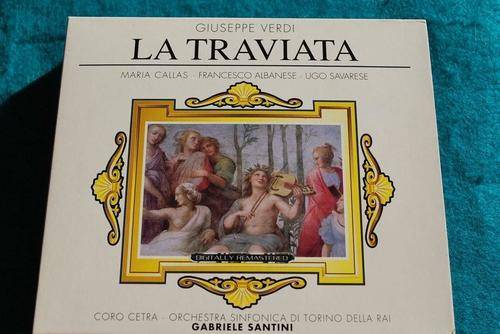 Guiseppe Verdi, LA TRAVIATA, 2 CD's