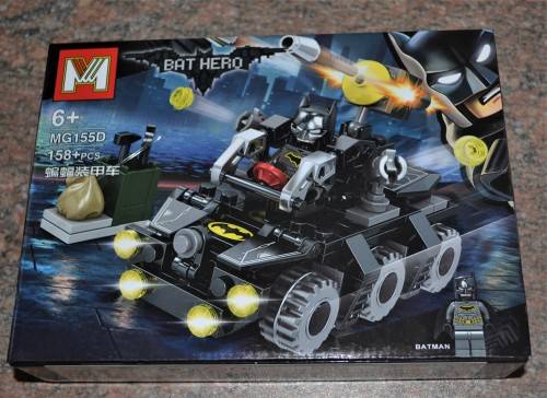 Lego, Bat Hero by M, 158 pieces original packed