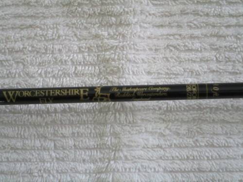 Fishing rod, Fly Rod Boron, Worchester in clear box, 1726/270, 9 ft., #8/9 plus flys