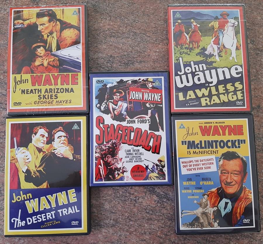 John Wayne Movie collection, 5 DVD set