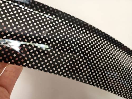 Windshield Set 2 Piece - 2005 - 2021 Toyota Hilux Single Cab (Carbon Fiber Look)