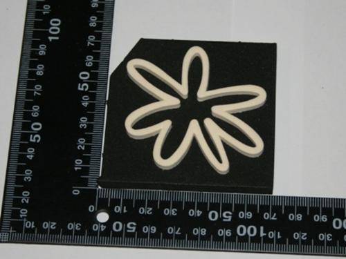 Foam Stamp -Flower 003