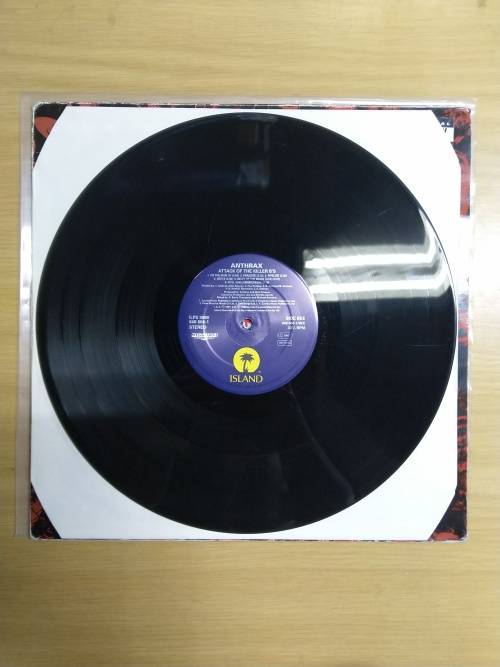 Anthrax Attack Of The Killer B's Vinyl LP UK 1991 - ILPS 9980