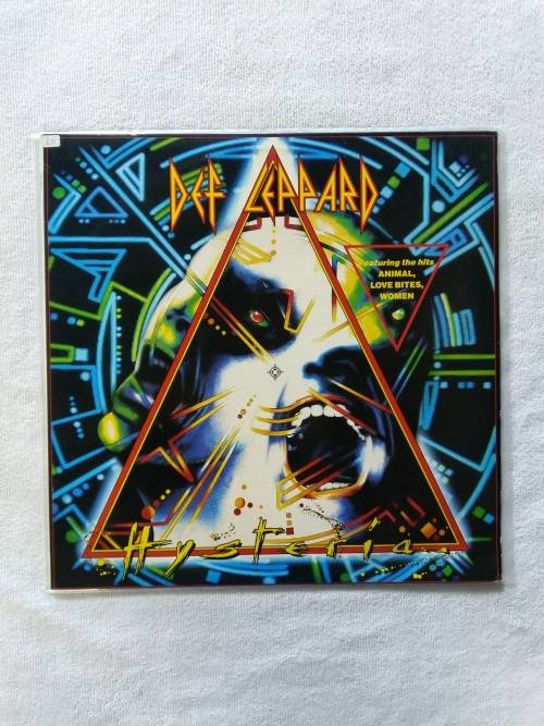 Def Leppard - Hysteria - SA - 1987 - Sleeve VG+ LP EX