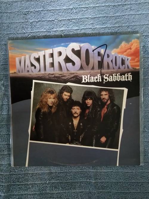Black Sabbath - Masters Of Rock - SA - 1986 - Sleeve VG LP VG