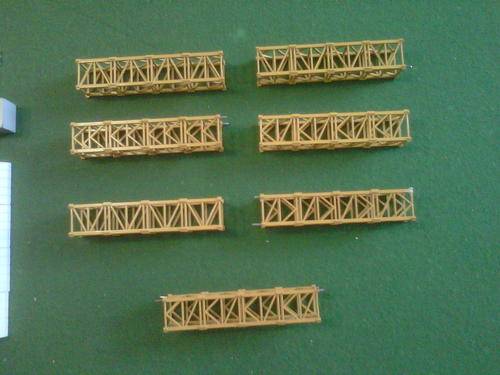 Liebherr Tower Crane Model - Extra Sections - Loose add ons