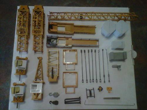 Tower Crane Parts - Parts off damaged Cranes - Liebherr Models
