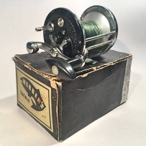 Rare Webbers's Olympic No 61-II Salt Water Reel