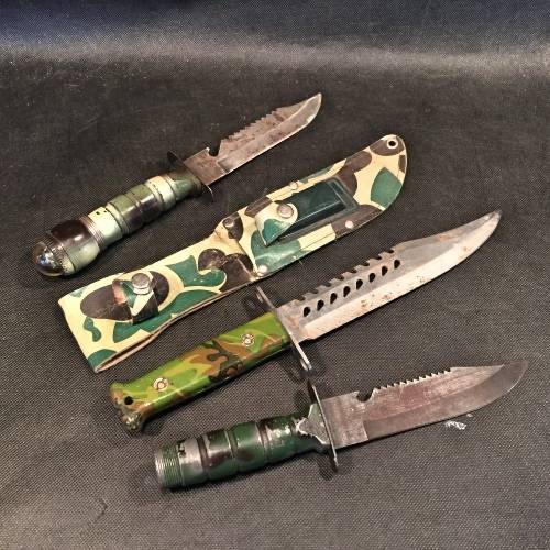 Vintage Hunting Knife Collection (1980's)
