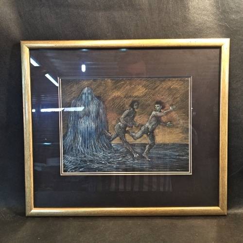 Original Framed Cyril Fradan 1974
