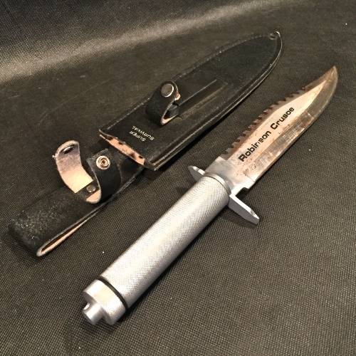 Large Robinson Crusoe F.E.S Rostfrei Super Survival Knife