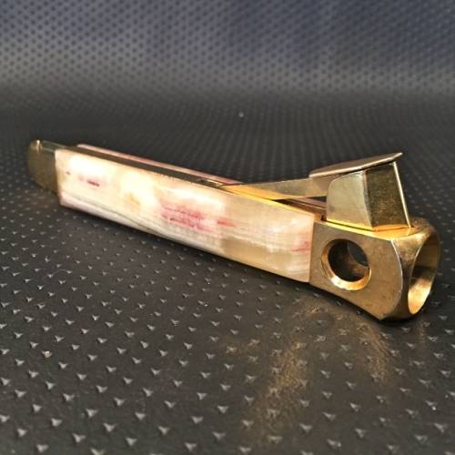 RARE!!! Donato Solingen Cigar/Cigarette Cutter (Brass and Marble - Germany)