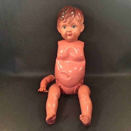 RARE!!! Large Vintage Japanese Celluloid Doll (Parts or Repair)