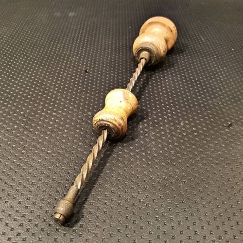 RARE Vintage Woodworking Mini Hand Drill!!