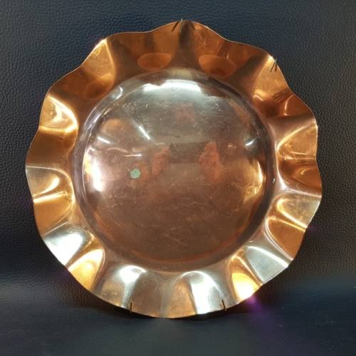 Vintage Solid Copper Bowl