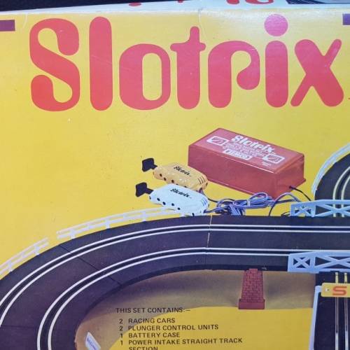 Vintage Slotrix Battery Operated Road Racing Sets (Bid for Both)