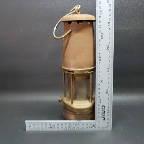 Original Vintage Miners The Wolf Safety Lamp