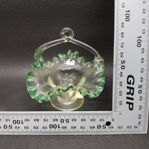 Vintage Decorative Murano Basket