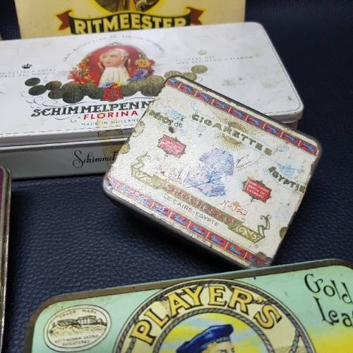 RARE Vintage Cigarette and Cigar Tin Collection