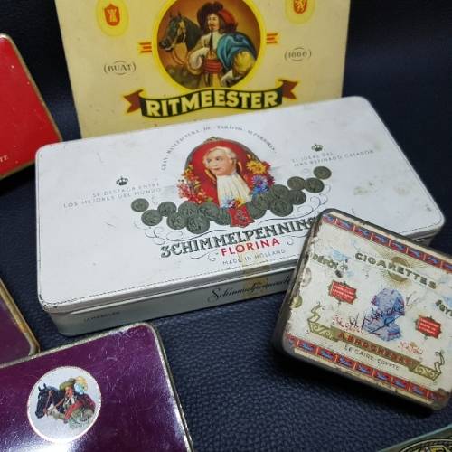 RARE Vintage Cigarette and Cigar Tin Collection