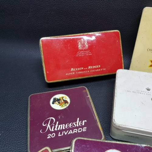 RARE Vintage Cigarette and Cigar Tin Collection