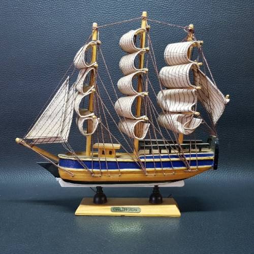 Hand Crafted Detailed Ships Model - Charles Morgan