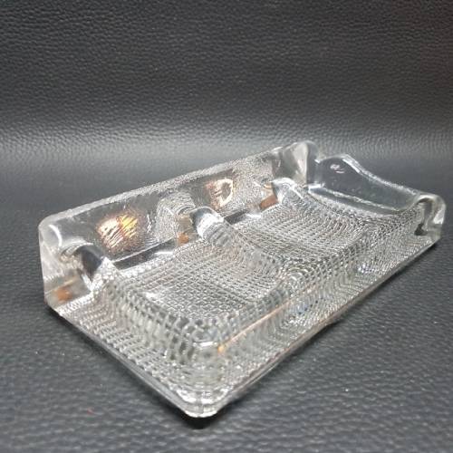 Vintage Pressed Glass Stationery Accessory Holder!!!