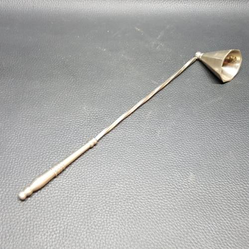 Brushed Metal Candle Snuffer