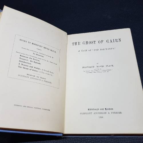 ANTIQUE "The Ghost of Gairn" 1894 (Fantastic Condition)
