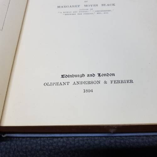 ANTIQUE "The Ghost of Gairn" 1894 (Fantastic Condition)