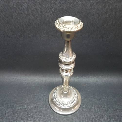 Vintage Decorative Silver-plate Candle Stand