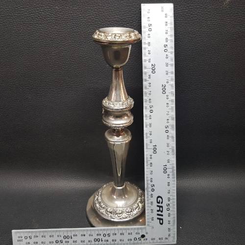 Vintage Decorative Silver-plate Candle Stand