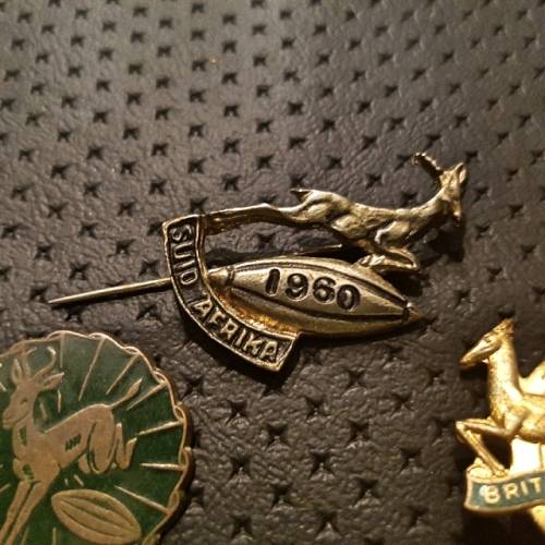 RARE!!! Vintage SA Rugby Medal and Pin Collection!!!