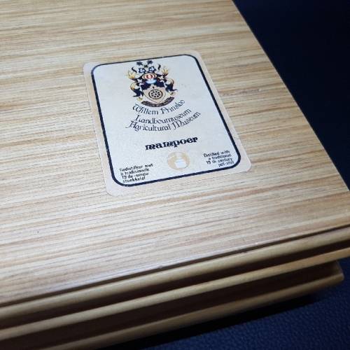 RARE Willem Prinsloo Mampoer Collector's Wood Boxed Edition (Full)