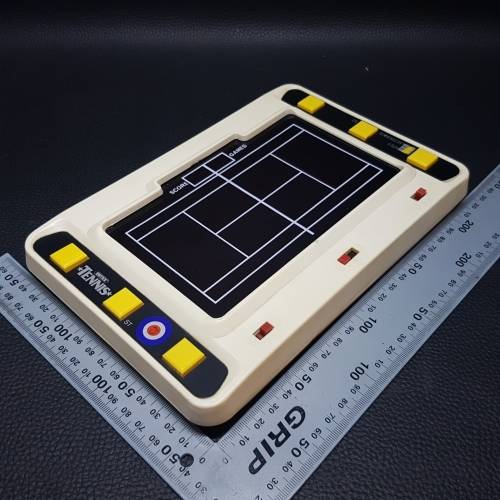 RARE!!! 1980 ENTEX Industries Tennis Game Console (100% Working)