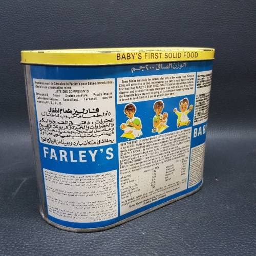 RARE 1960's Farley's Baby Food Tin!!!