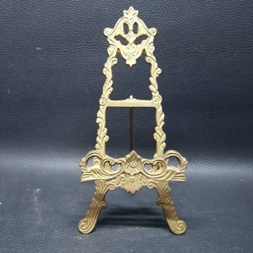 RARE!!! Ornate Solid Brass Picture Easels!!! (Two Available)