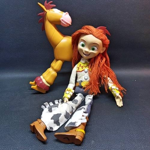 Original Toy Story Talking Jessie and Bullseye the Horse