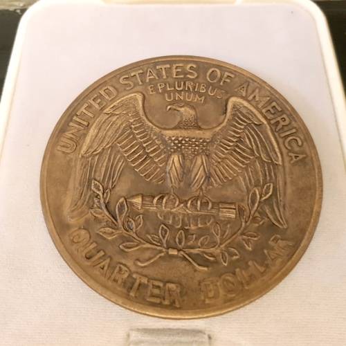 Large Commemorative Boxed American Token Coin