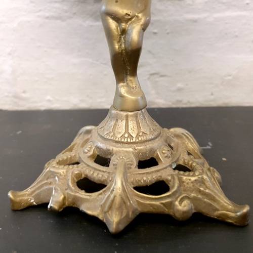 Small Detailed Brass and Marble Wine Bottle Table!!!