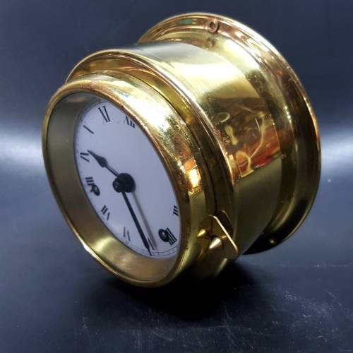 Large Brass Ships Bell West German Clock 150mm (No Key)